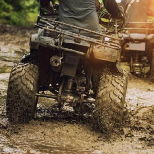 Quad riding in Amsterdam