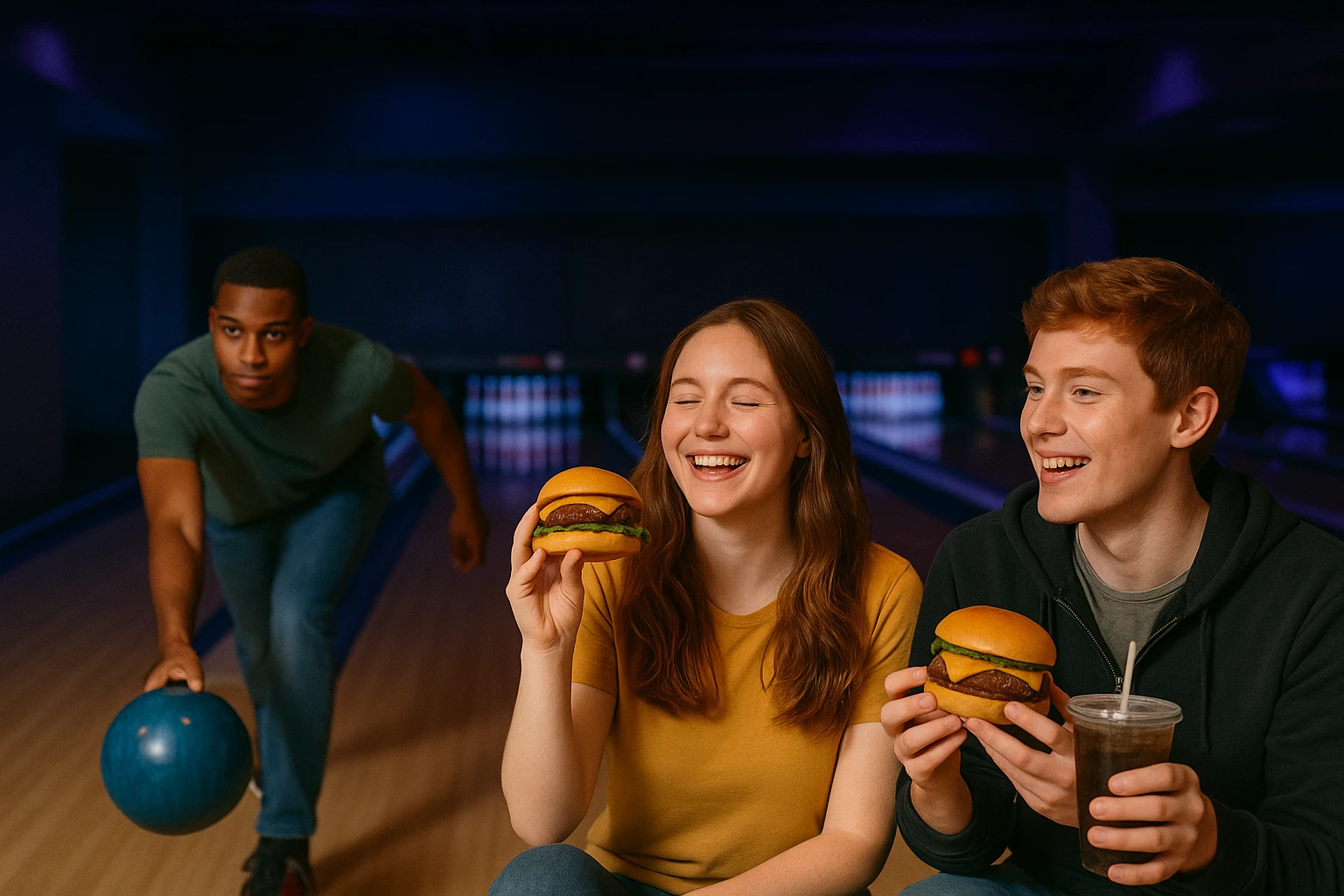 bowling burgers
